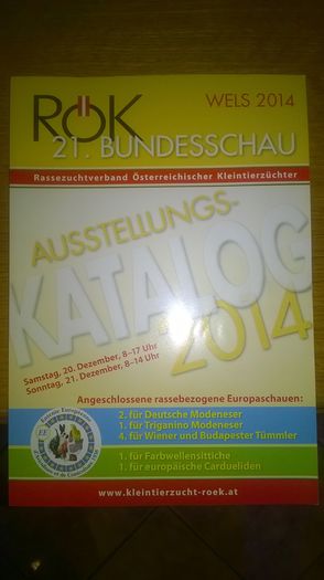 Catalogul Expozitiei - Expozitia Nationala a Austriei 20-21 decembrie 2014