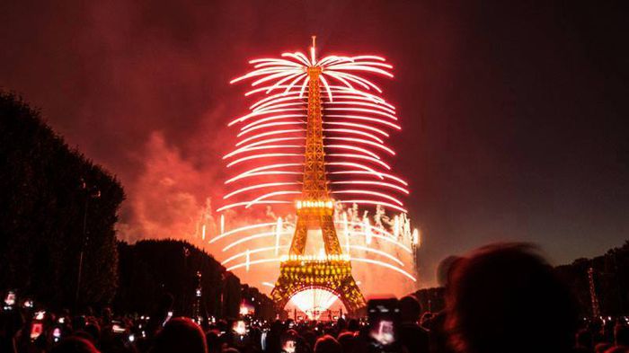  - The Most Fascinating Sight in Paris - Night Fireworks at Eiffel Tower