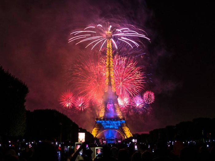  - The Most Fascinating Sight in Paris - Night Fireworks at Eiffel Tower