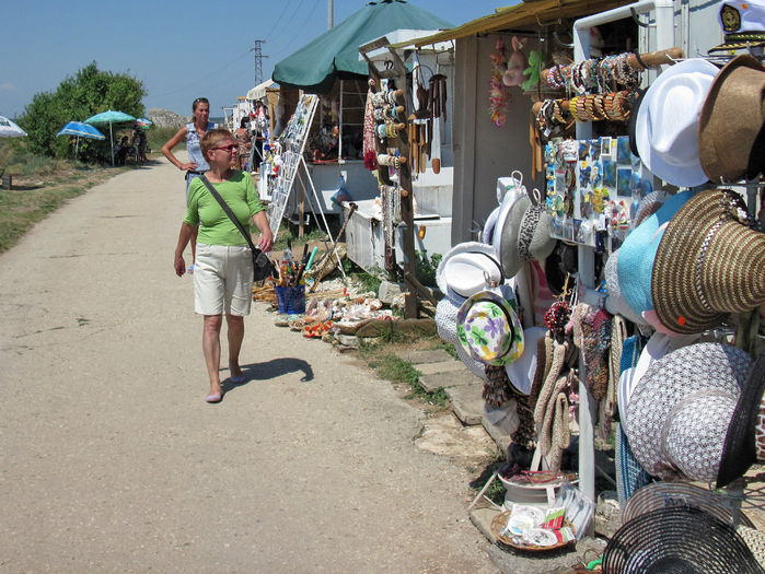 Capul Caliacra, bazar