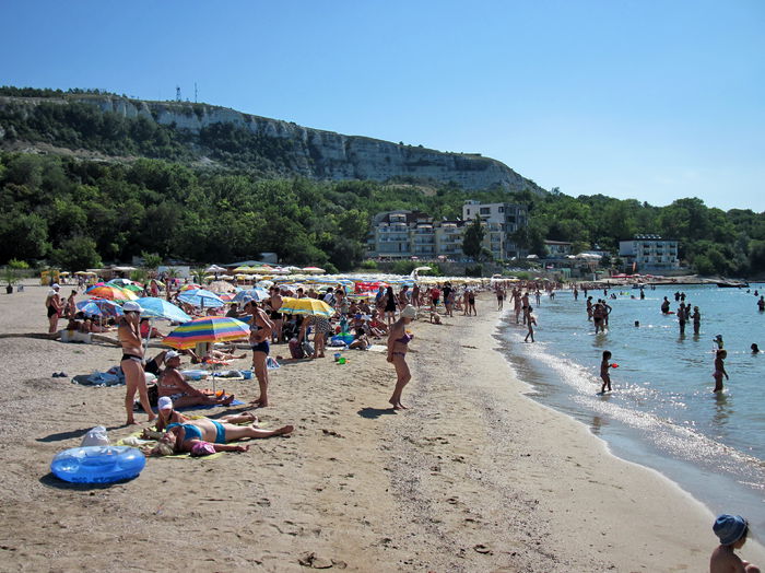 Balcic, plaja