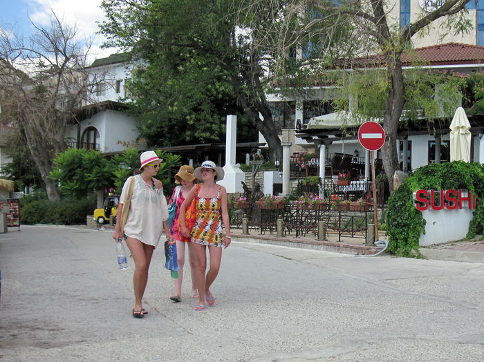 Balcic, turiste