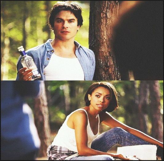 ↘ ; #se uită la Rebekah. Păi, aş putea, dar după o să mă urască.:))#Enzo