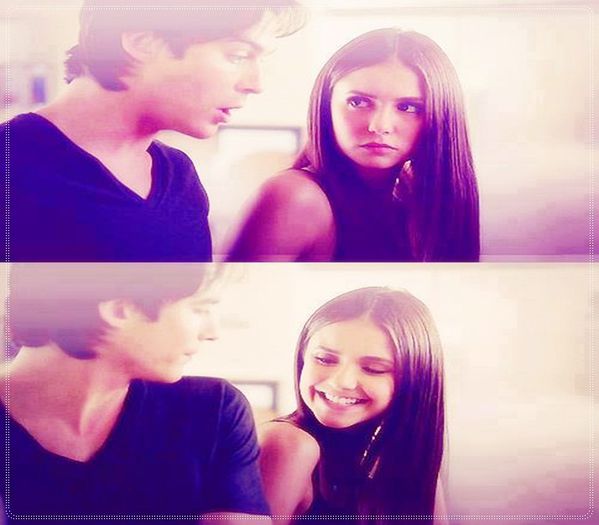 》Nu stiu, acuma ma simt bine ca nu-mi pasa de ei, doar esti tu aici;;) *da din gene* =)));3 #Damon - here - episode 39 - done