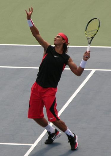 Nadal_Serving - Rafael Nadal