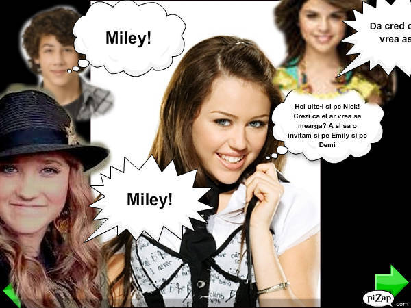 pag3 - banda desenata cu Miley nr 1