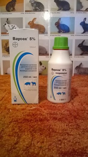 Baycox 5% - Medicamente si accesorii pentru iepuri