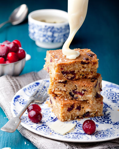 blonde cu merisor si ciocolata