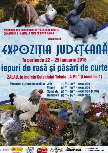 Va asteptam cu drag!!! - Expozitie Zalau ianuarie 2015