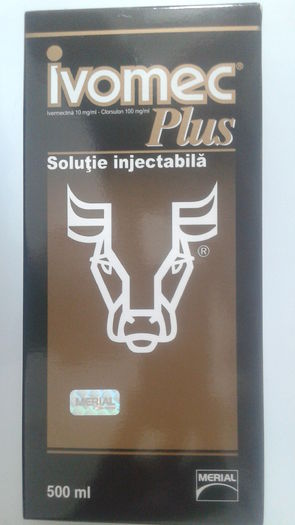 IVOMEC PLUS 500 ML - 1064 RON - IVOMEC PLUS 500 ML - 1064 RON