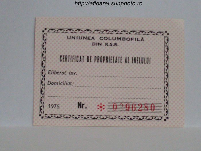 RSR 1975 - TALOANE-CARD