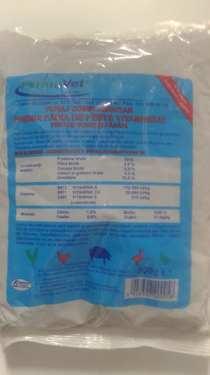 PREMIX FAINA DE PESTE VITAMINIZAT 500 G 3 RON