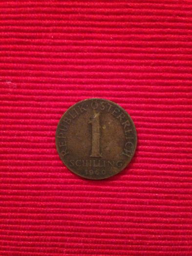 1 shilling, 1960, Austria- 1,50 lei