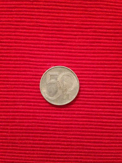 50 haleru, 1999, Cehia -1 leu