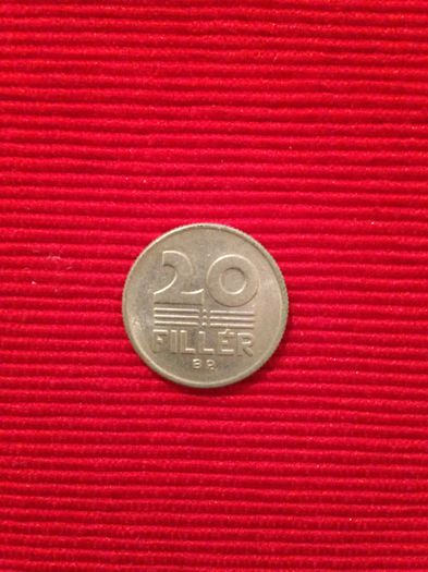 20 filler, 1978, Ungaria - 1 leu