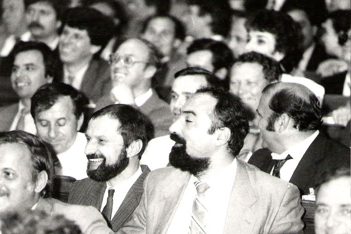 Cu Varujan in Parlament 1990