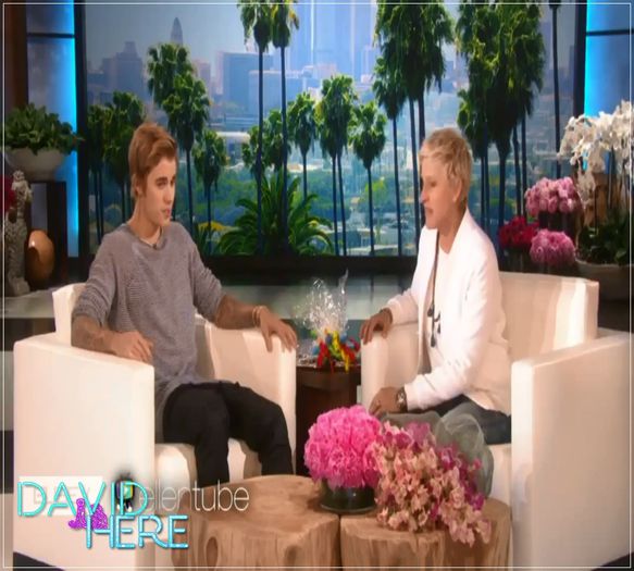  - zx Justin Bieber on ELLEN - 2015