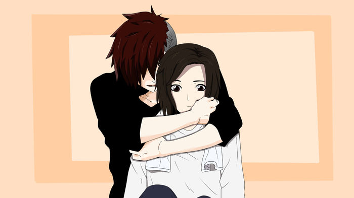 collab cu Misaki; Misaki e cea tinuta in brate :3
