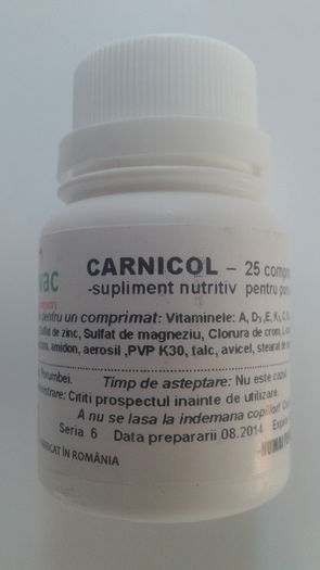 CARNICOL 25 CP - 8 RON