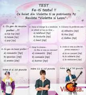 test violetta - test violetta