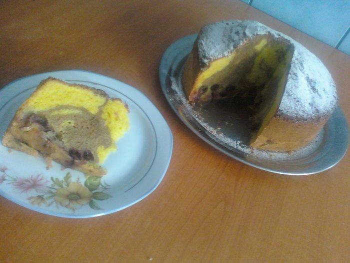 Chec cu vanilie, cacao si struguri - Culinar 1