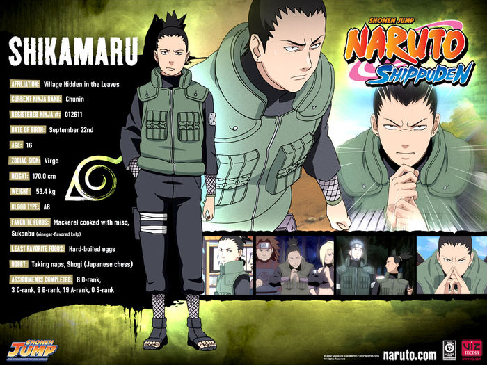 Shikamaru - Naruto Shippuden