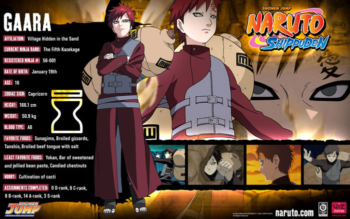 Gaara - Naruto Shippuden