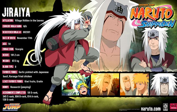 Jiraiya - Naruto Shippuden