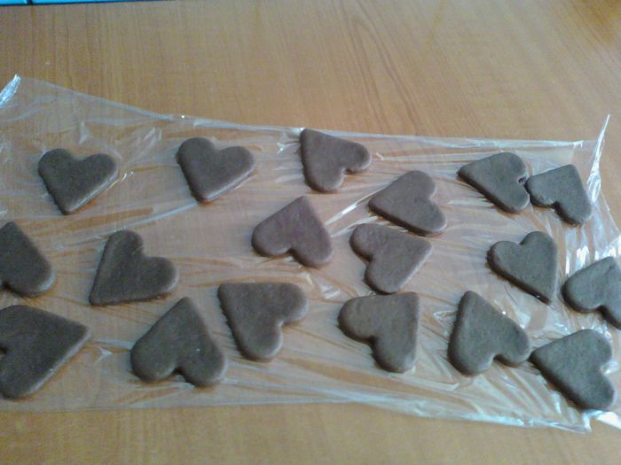 Biscuiti Inimioare - cu cocos si cacao 5