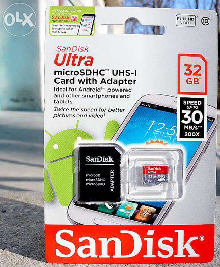 49409781_1_1000x700_card-memorie-sandisk-ultra-micro-sd-sdhc-32gb-30mb-s-noi-sigilate-iasi_rev001 - vand card micro SD 32 GB SanDisk nou super pret