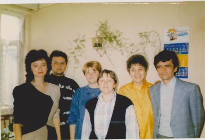 ziua lui Geta - 1 AA Cu colegii de la aprovizionare anii 1996-1997