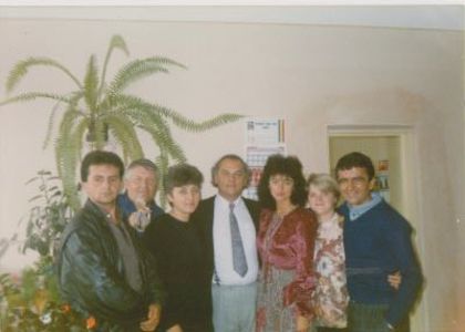 ziua lui Marius - 1 AA Cu colegii de la aprovizionare anii 1996-1997