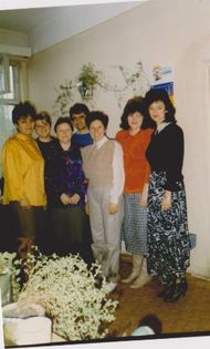 ziua lui Lenuta - 1 AA Cu colegii de la aprovizionare anii 1996-1997