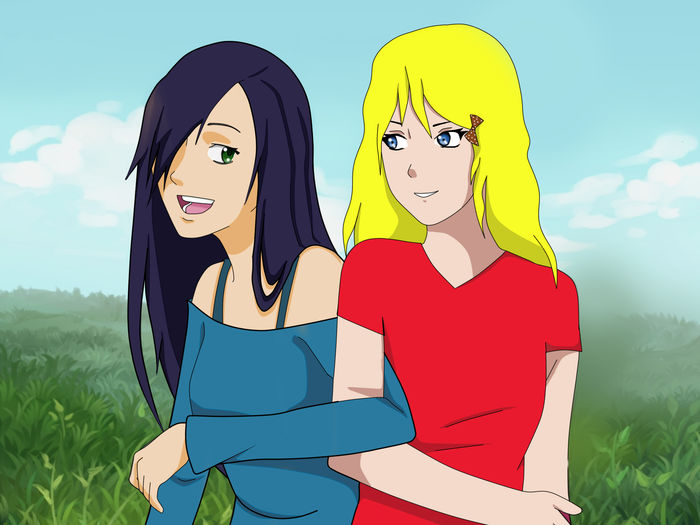 me and Lisa - me