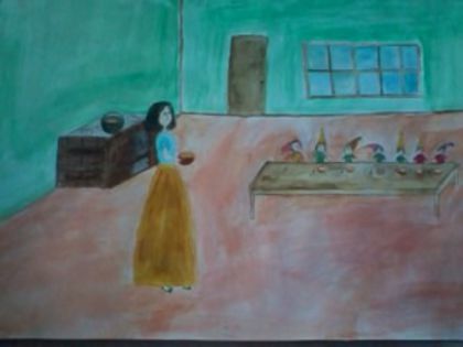 "Alba ca zapada" - Picturile Mariei - 7 - 8 ani