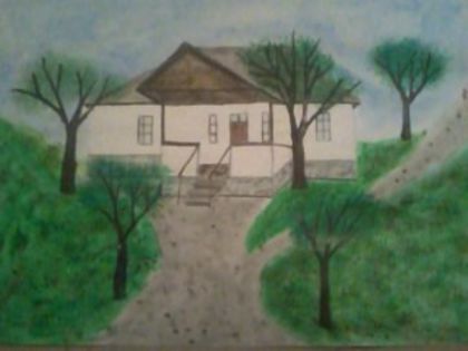 Casa lui M Eminescu - Picturile Mariei - 7 - 8 ani