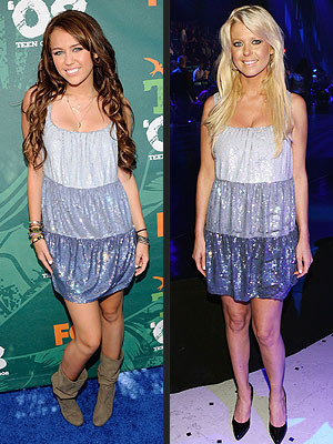miley-vs-tara - Miley Cyrus in rochie