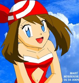 Pokemon_Haruka_by_Mary_McGregor.png - May Haruka