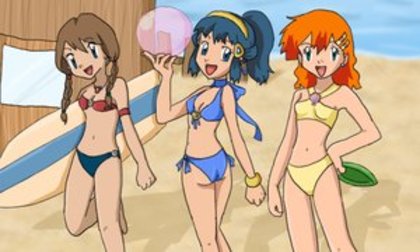 Pokemon_Main_Girls__Beach_by_serabie00.png