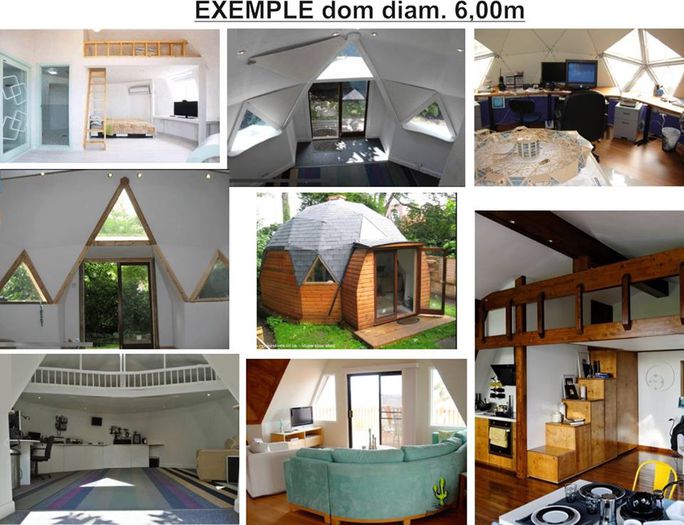 example-3VLPD600 - Dom X-Hobby - COZY-CABIN - kit prefab dom - diam 6m