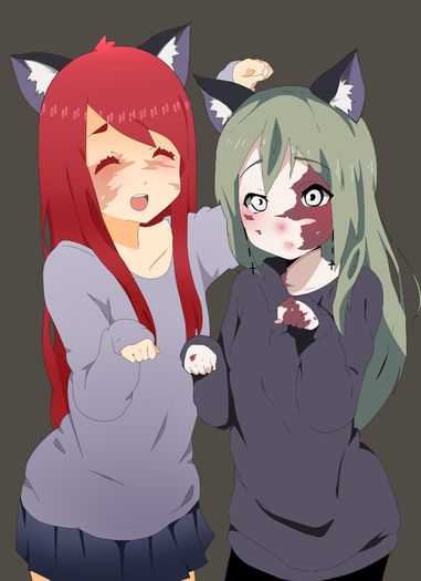 Myuri and Yuuki | oreosempaii