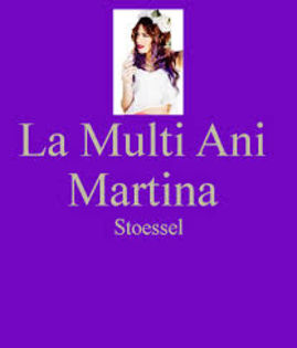 tini vio - la multi ani martina stoessel