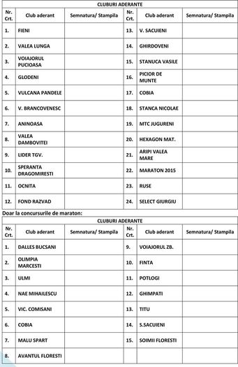 cluburi  2015 - 5 plan zbor 2014