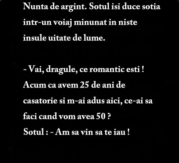  - Bancuri si voie buna