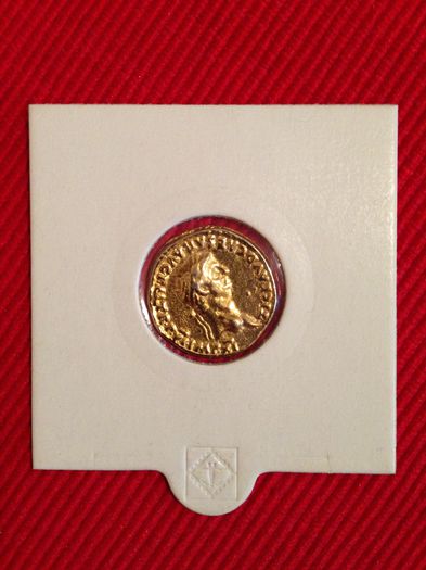 Reproducere moneda antica Claudiu-30 lei