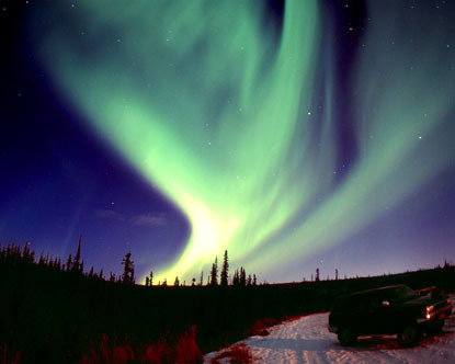 alaska-aurora-borealis - Auroara Borealis