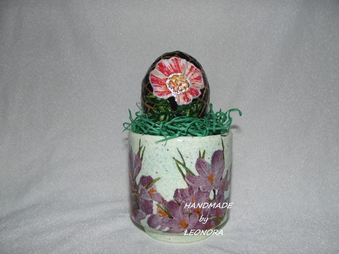 decoratiune Pasti - reciclare hartie-decoratiuni handmade de Pasti
