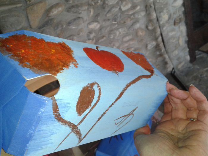ambalaj pictat de mine