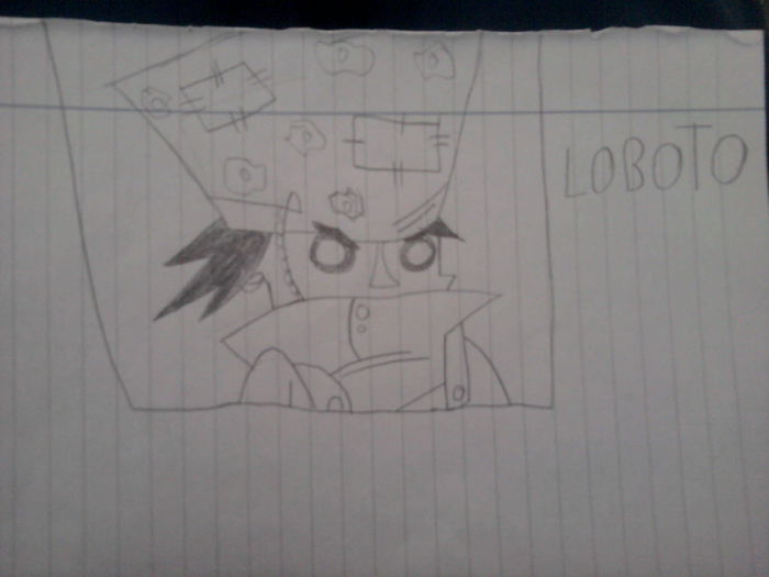 loboto (dentistul creepy) - toate desenele facute de mine