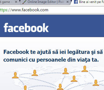 Facebook - O retea de socializare pe care am avut si eu un cont dar l-am sters acum vreo 8 luni ....; Nu mi se pare a fi de folos...
